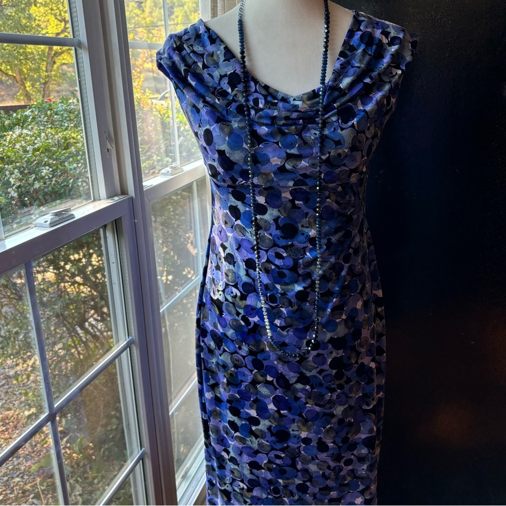 Rayon Dress, Business or Leisure. Necklace not included.